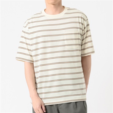 Melgraph.(メルグラフ) ボーダークルーTシャツ メンズ