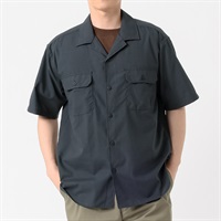 Melgraph.(メルグラフ) 麻入りワークシャツ メンズ(コイアオ-M)