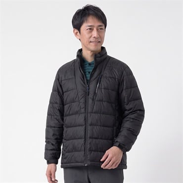 DUNLOP COLLECTION 軽量中綿タジャケット メンズ(クロ-M)