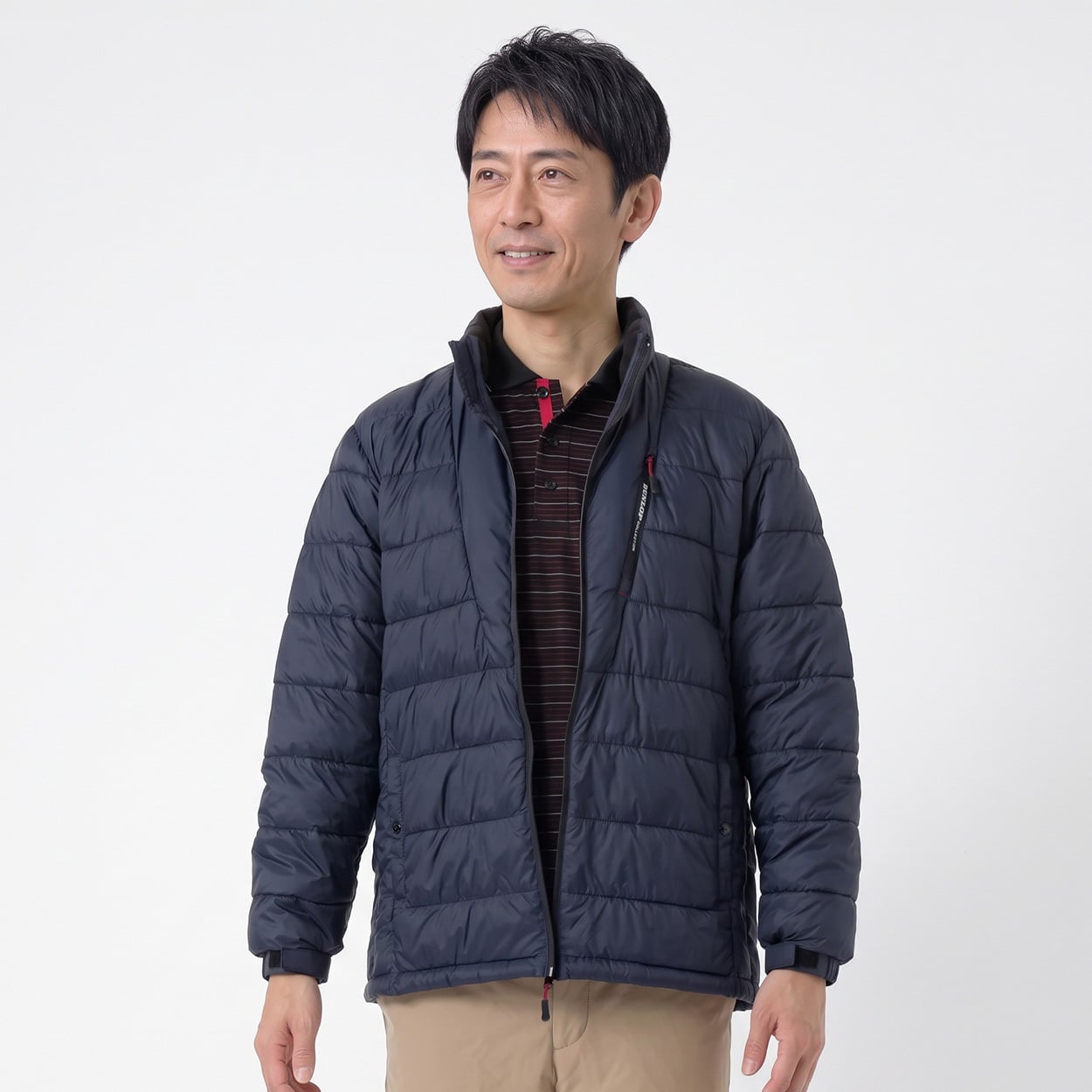 DUNLOP COLLECTION 軽量中綿タジャケット メンズ(コイアオ-M)