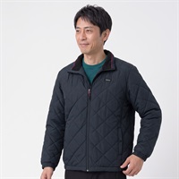 DUNLOP COLLECTION 薄中綿キルトジャケット メンズ(コイアオ-M)