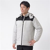 DUNLOP COLLECTION フード着脱中綿コート メンズ(ウスクロ-M)