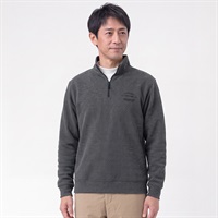 DUNLOP COLLECTION 起毛ジップトレーナー メンズ(チャコ－ルグレ－-M)