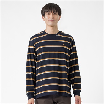 POLO BRITISH COUNTRY SPIRIT(ポロ・ビーシーエス) POLO BCS ボーダーロングTシャツ メンズ(コイアオ-M)