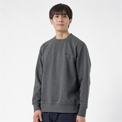 POLO BRITISH COUNTRY SPIRIT(ポロ・ビーシーエス) POLO BCS 鹿の子WFクルートレーナー メンズ(チャコ－ルグレ－-M)