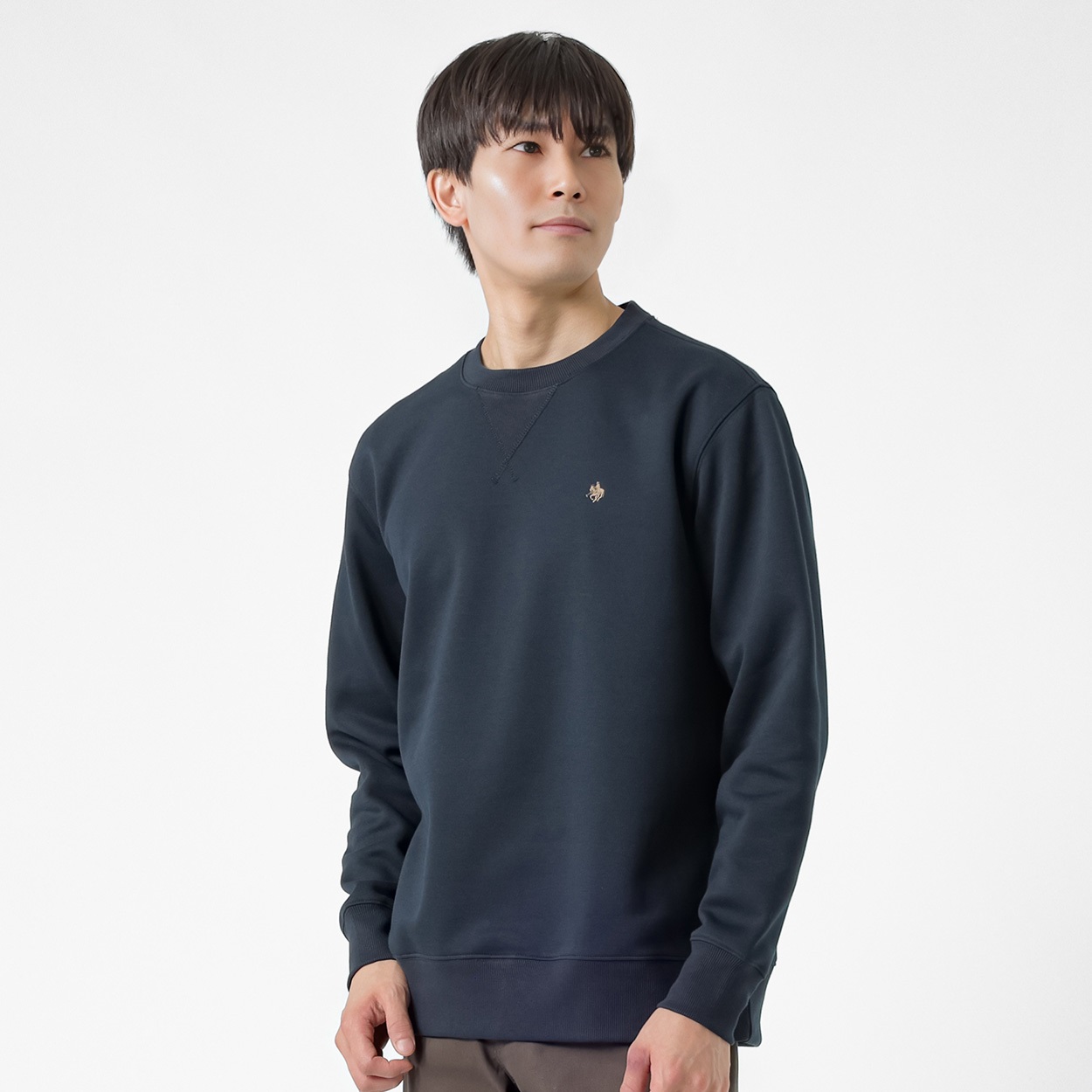 POLO BRITISH COUNTRY SPIRIT(ポロ・ビーシーエス) POLO BCS 鹿の子WFクルートレーナー メンズ(コイアオ-L)