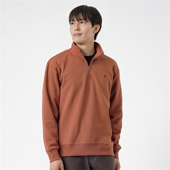 POLO BRITISH COUNTRY SPIRIT(ポロ・ビーシーエス) POLO BCS 鹿の子WFジップトレーナー メンズ(コイダイダイ-M)