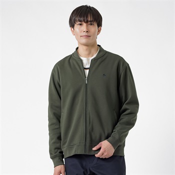 POLO BRITISH COUNTRY SPIRIT(ポロ・ビーシーエス) POLO BCS 鹿の子WF全開トレーナー メンズ(コイミドリ-M)