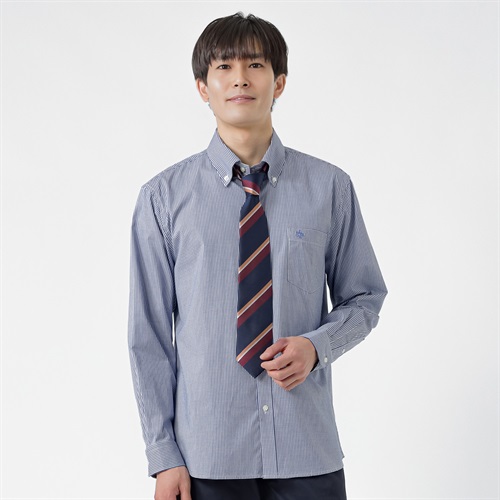 POLO BRITISH COUNTRY SPIRIT(ポロ・ビーシーエス) POLO BCS ドレスシャツ メンズ(アオ-M)