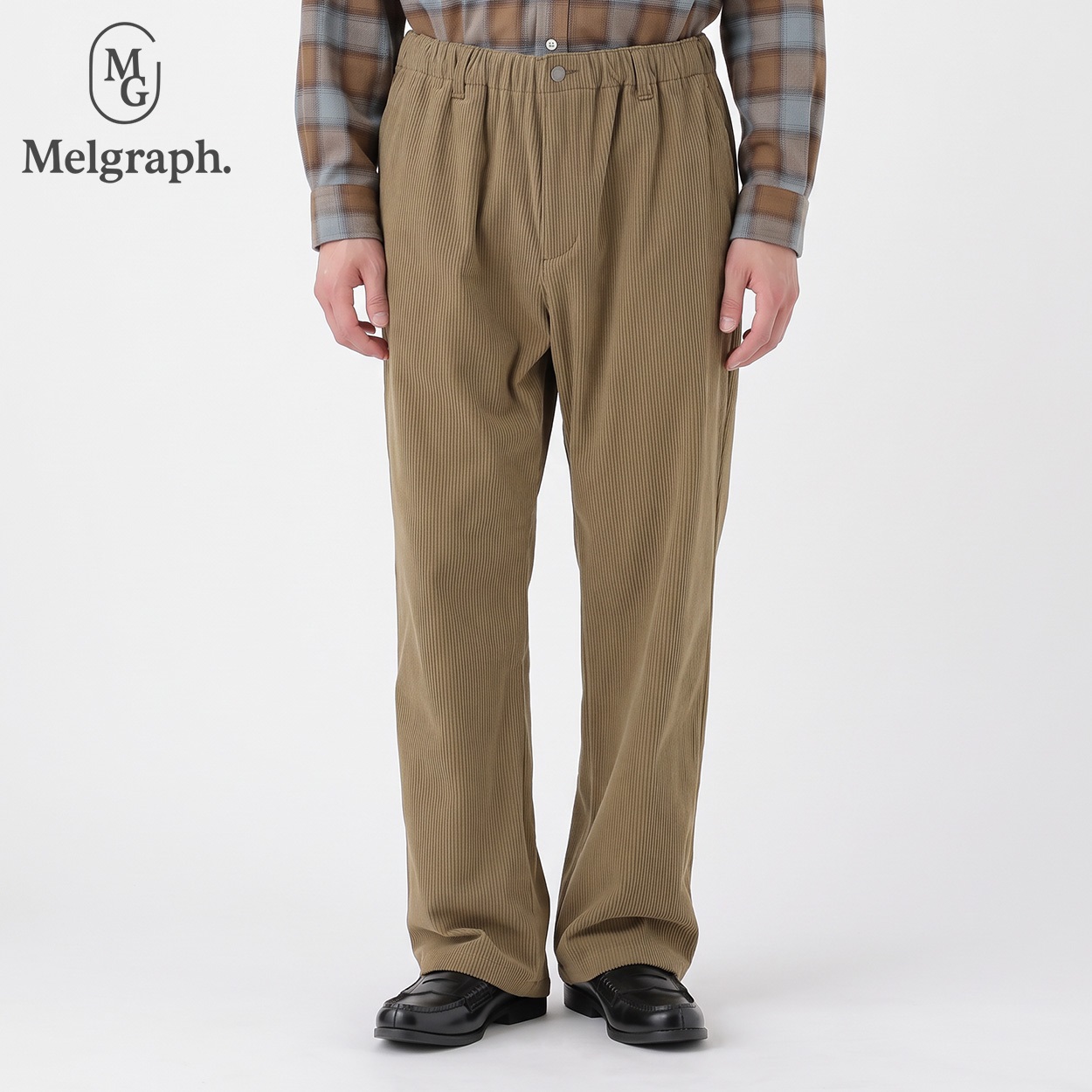 Melgraph.(メルグラフ) コーデュロイパンツ メンズ(チャ-Mｰ74)