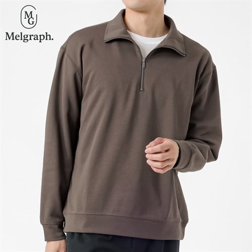 Melgraph.(メルグラフ) WFジップトレーナー メンズ(チャ-M)