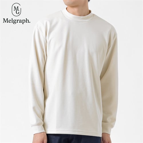 Melgraph.(メルグラフ) モックネックTシャツ メンズ