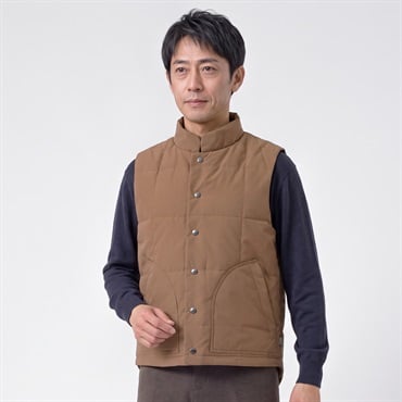 POLO BCS 中綿ベスト メンズ(ウスチャ-M)
