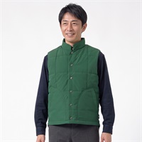POLO BCS 中綿ベスト メンズ(ミドリ-M)