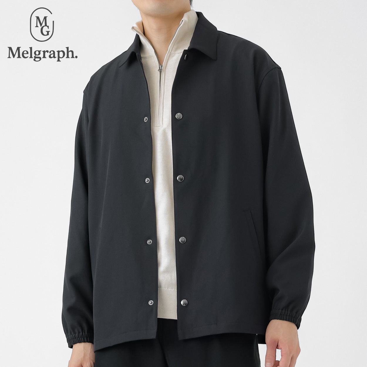 Melgraph.(メルグラフ) コーチジャケット メンズ(コイアオ-M)