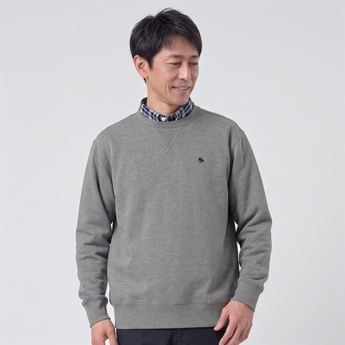 POLOBCS 裏シャギークルートレーナー メンズ(ウスクロ-M)