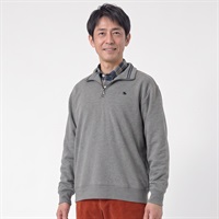POLOBCS 裏シャギージップトレーナー メンズ(ウスクロ-M)