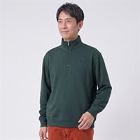 POLOBCS 裏シャギージップトレーナー メンズ(コイミドリ-M)