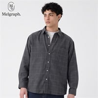 Melgraph.(メルグラフ) チェックネルシャツ メンズ(チャコ－ルグレ－-M)