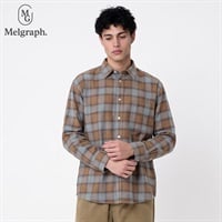 Melgraph.(メルグラフ) チェックネルシャツ メンズ(チャ-M)