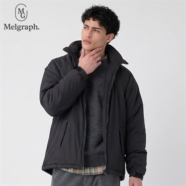 Melgraph.(メルグラフ) 中綿ブルゾン メンズ(クロ-M)