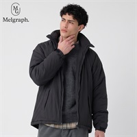 Melgraph.(メルグラフ) 中綿ブルゾン メンズ(クロ-M)