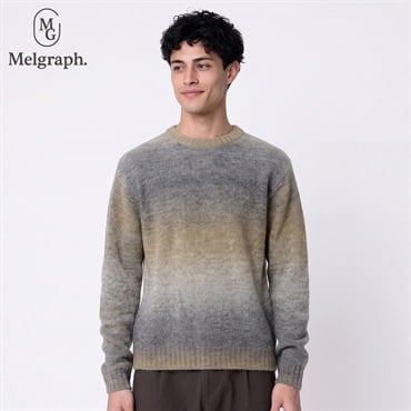 Melgraph.(メルグラフ) グラデーションセーター メンズ