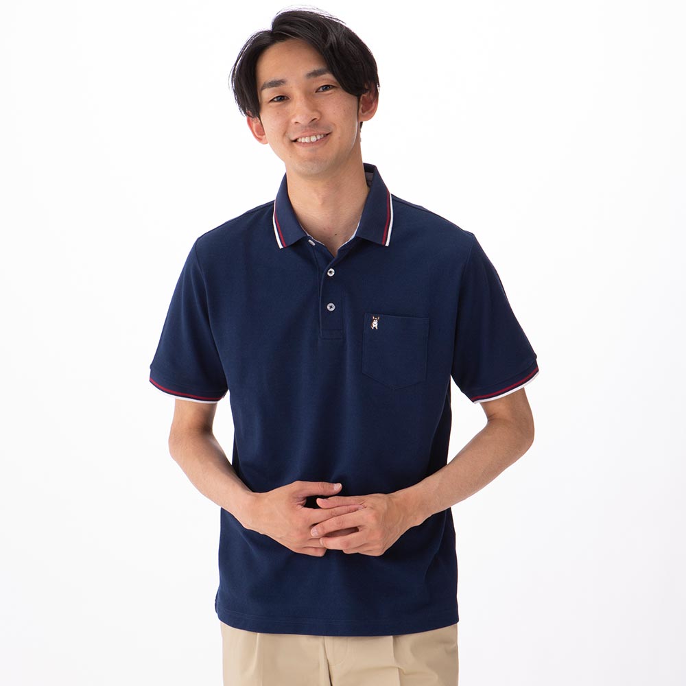 半袖ポロシャツ 衿ライン MACBETH JEANS COMPANY メンズ