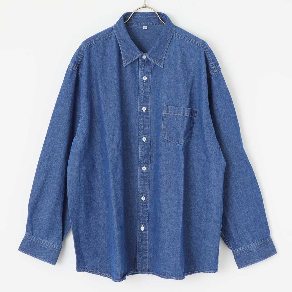 〔 TALLサイズ 〕 ソフトダンガリー シャツ ソフトダンガリー レギュラーカラーシャツ （シャツ・ブラウス