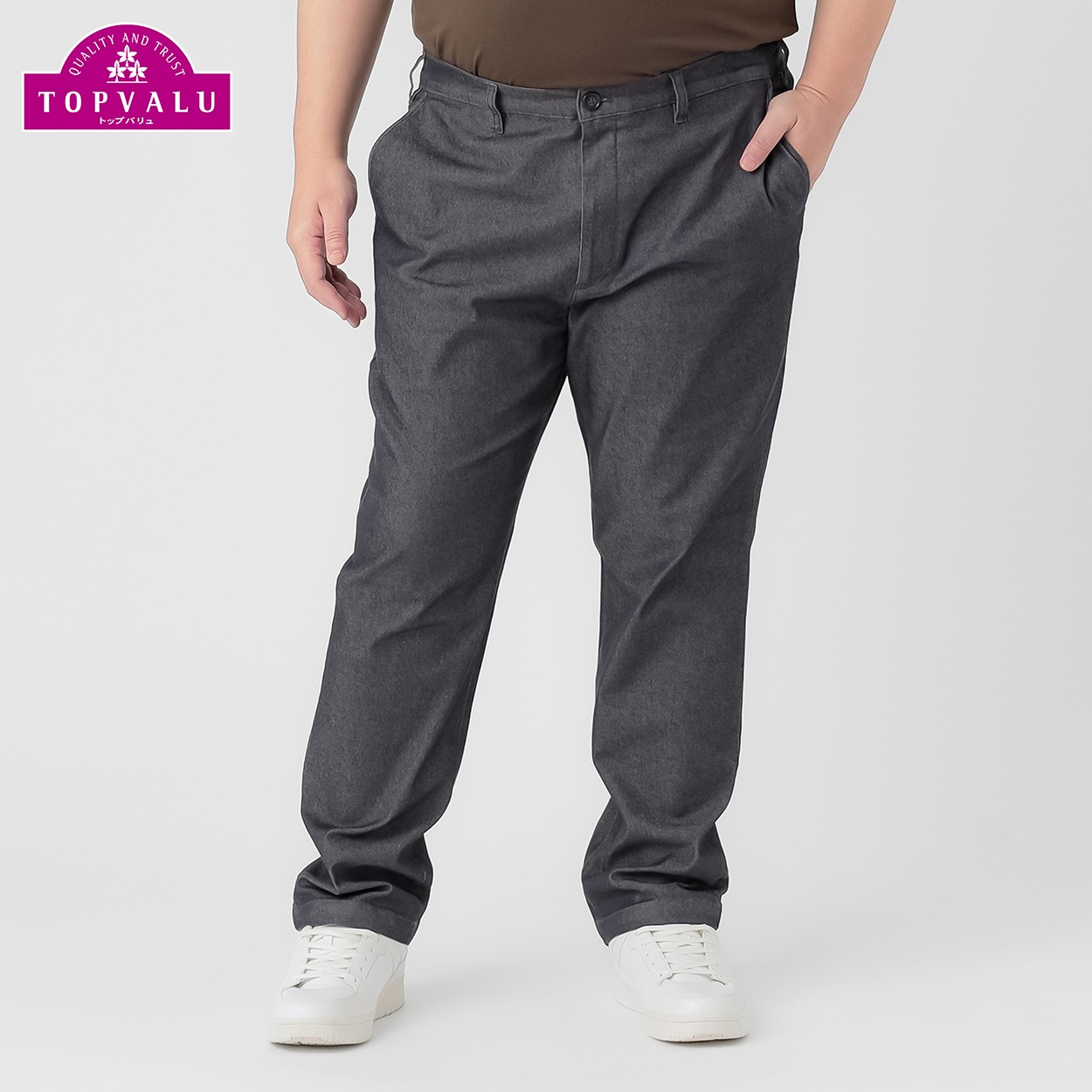 大きいサイズ ストレッチチノパンツ メンズ GREATESS(グレイテス