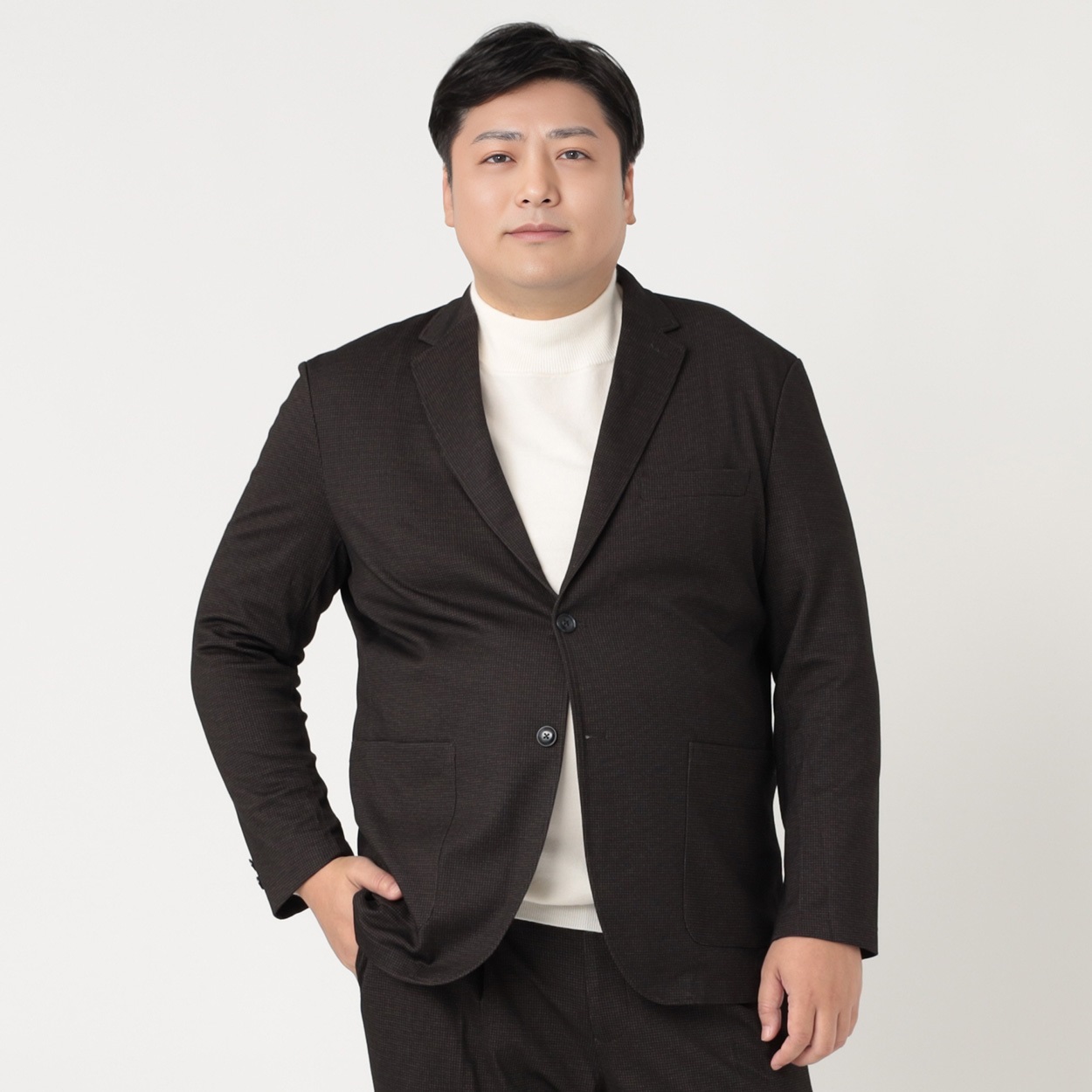 大きいサイズ なめらかテーラージャケット メンズ GREATESS(グレイテス