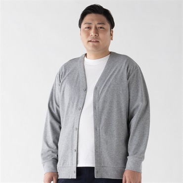 鹿の子カーディガン メンズ