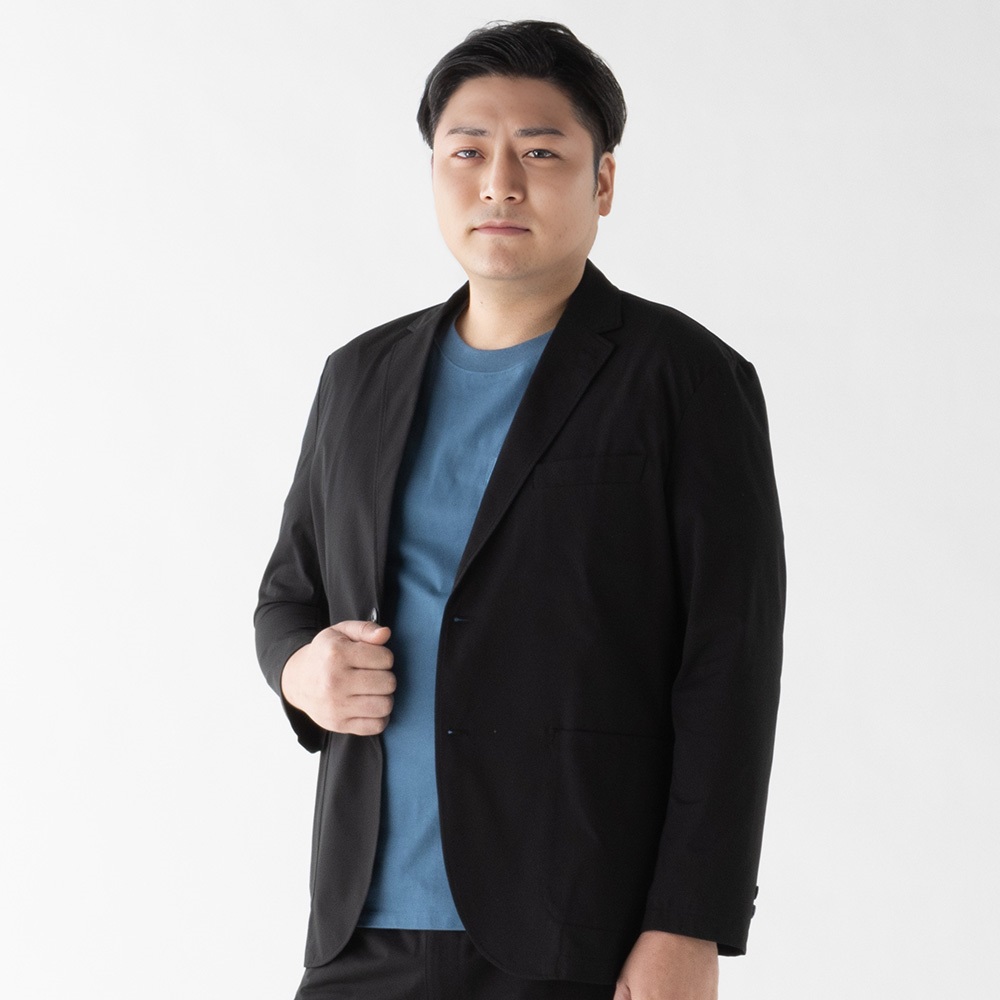 STARTEXCEEDEND テーラードジャケット Lサイズ 新品未使用品 シングル ジャケット 快ラクWEAR DRY リップル アウター ビジカジ