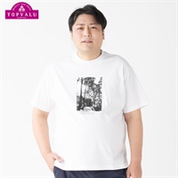 大きいサイズ PFC 天竺クルーネック 半袖Tシャツ メンズ