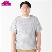 大きいサイズ PFC 天竺クルーネック 半袖Tシャツ メンズ