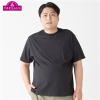 大きいサイズ PFC 天竺クルーネック 半袖Tシャツ メンズ(Ａクロ-3L)