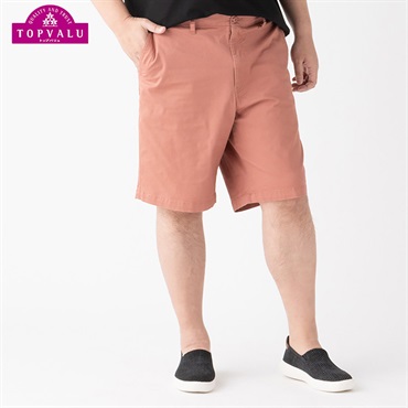 ストレッチチノショートパンツ メンズ(ウスアカ-2L)
