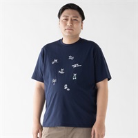 大きいサイズ MACBETH（マクベス）半袖プリントTシャツ メンズ(コイアオ-3L)