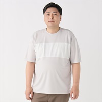 半袖切替Tシャツ メンズ GREATESS(グレイテス)(ウスチャ-3L)