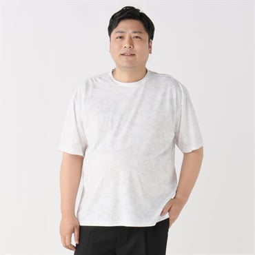 半袖総柄Tシャツ メンズ GREATESS(グレイテス)