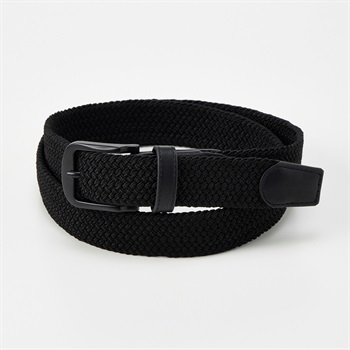 大きいサイズ OUTDOOR ゴムメッシュベルト メンズ GREATESS(グレイテス)(クロ-BE3)
