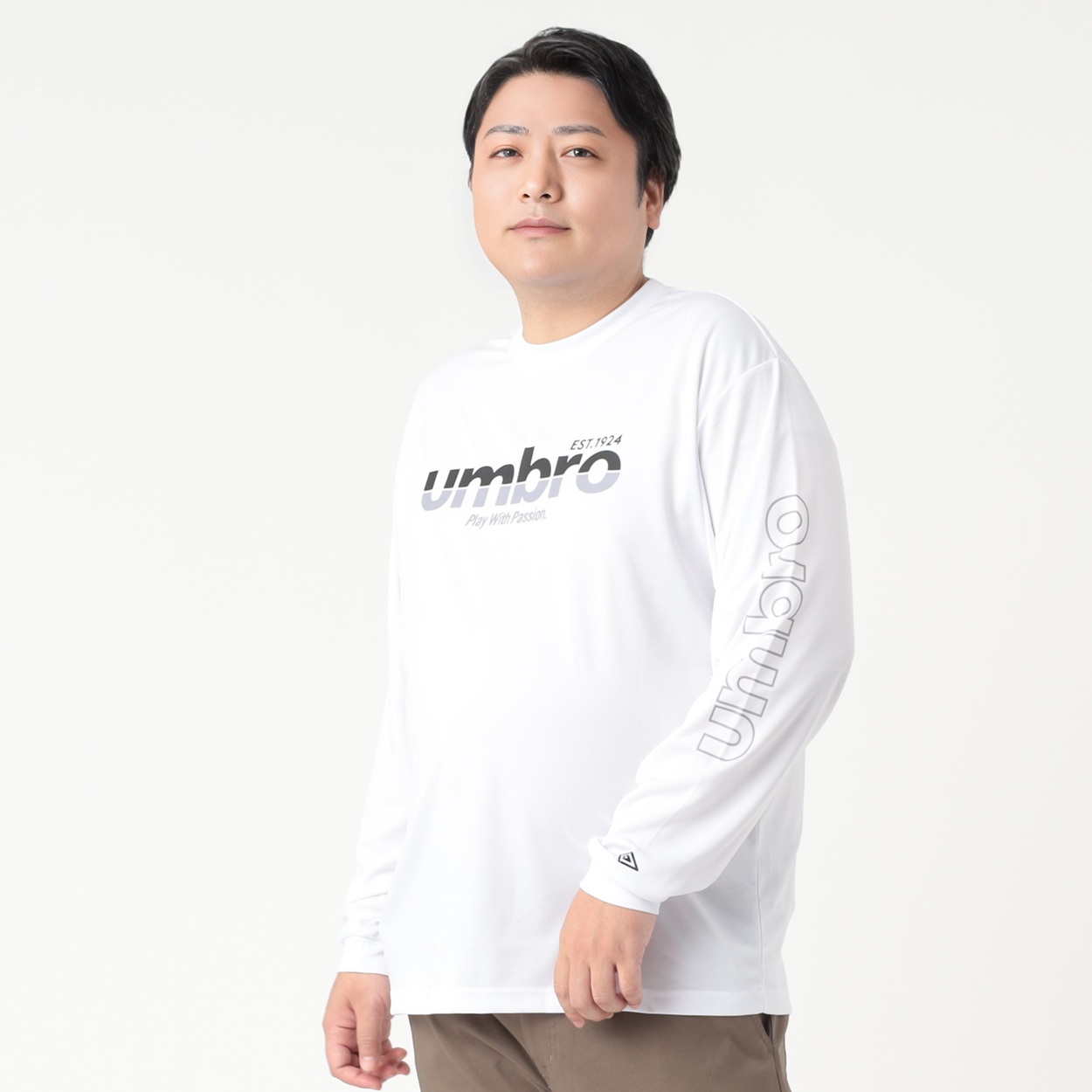 大きいサイズ UMBRO DRY 長袖Tシャツ メンズ | イオンスタイル