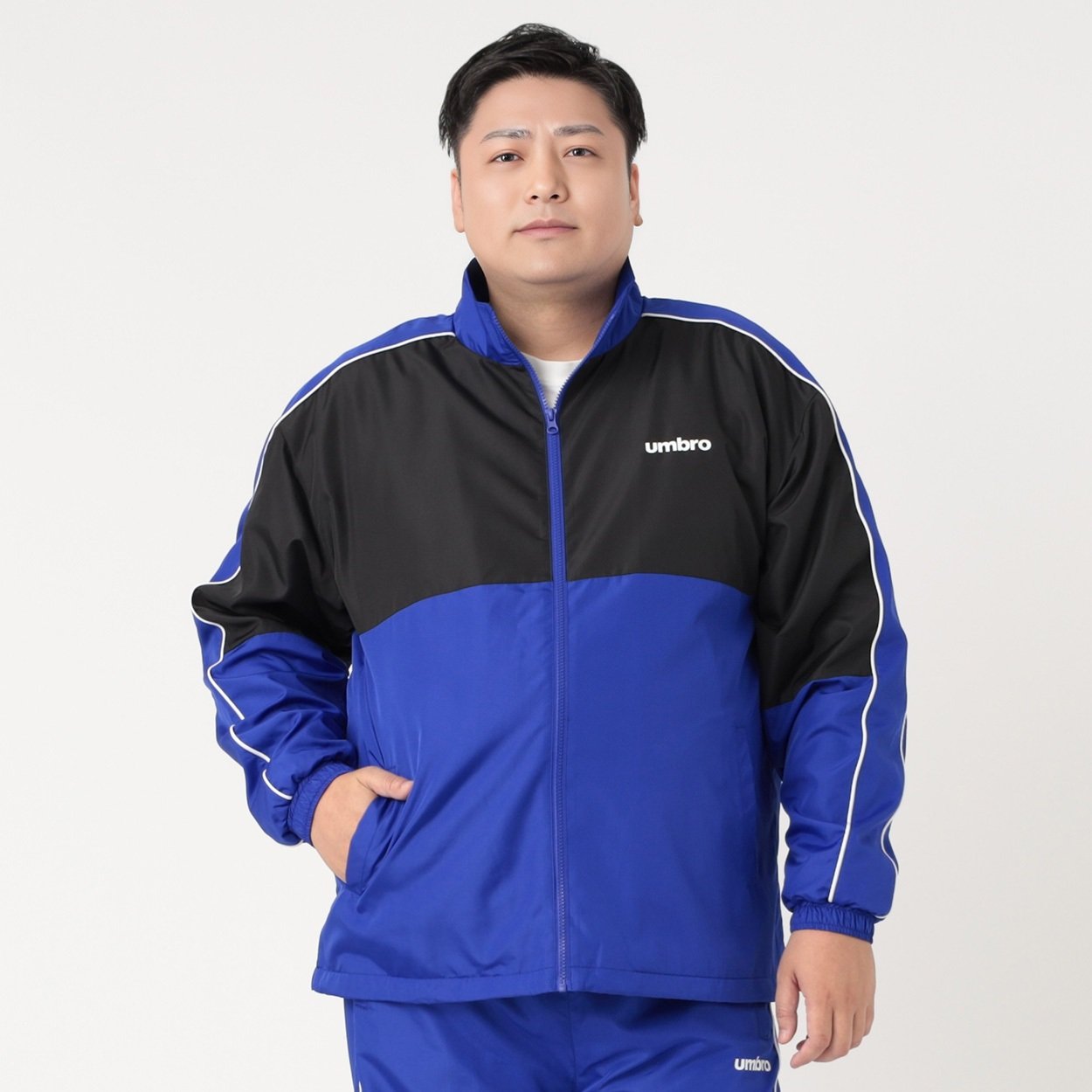 UMBRO(アンブロ) 大きいサイズ UMBRO 裏フリースウインドブレーカー