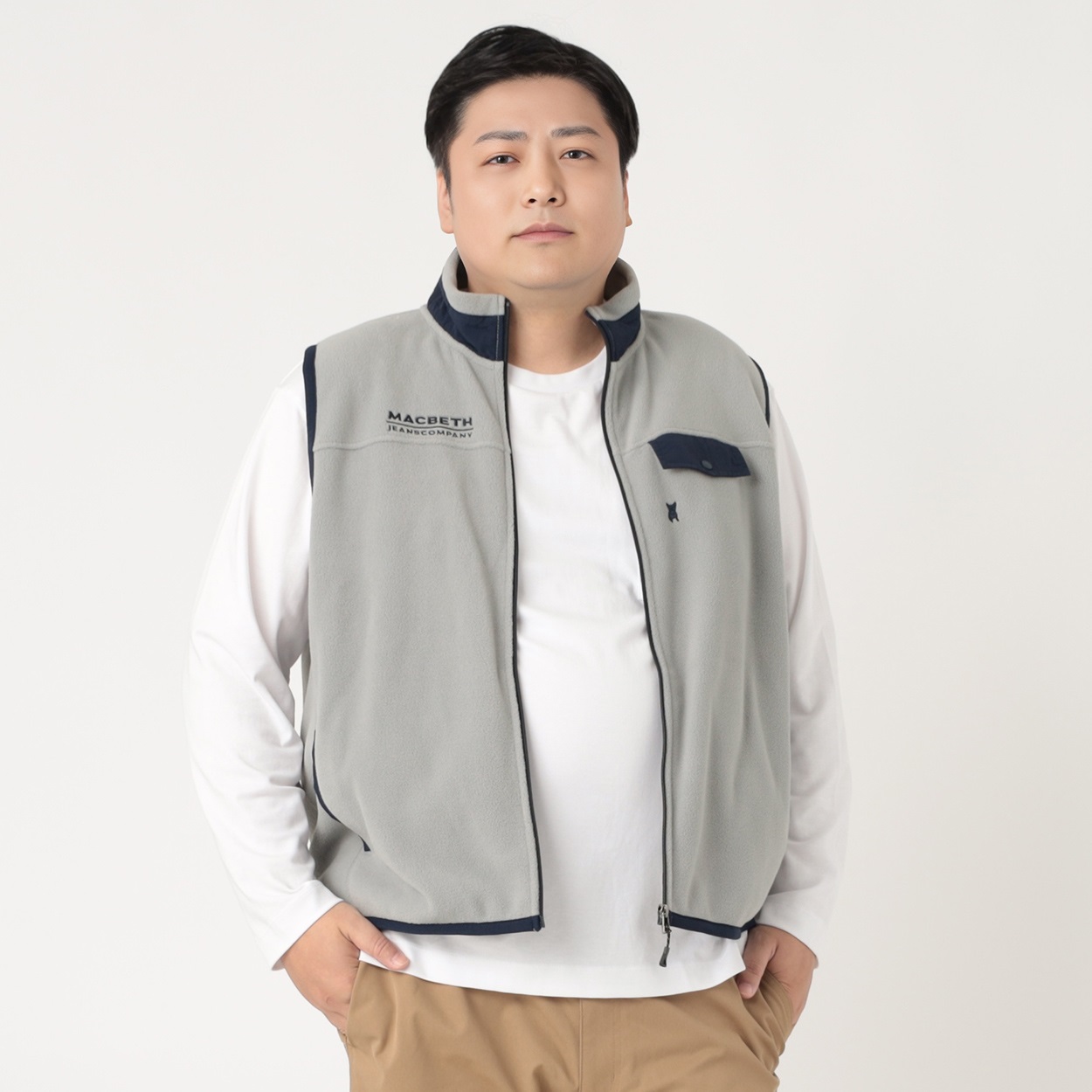 MACBETH(マクベス) 大きいサイズ フリースベスト メンズ | イオン