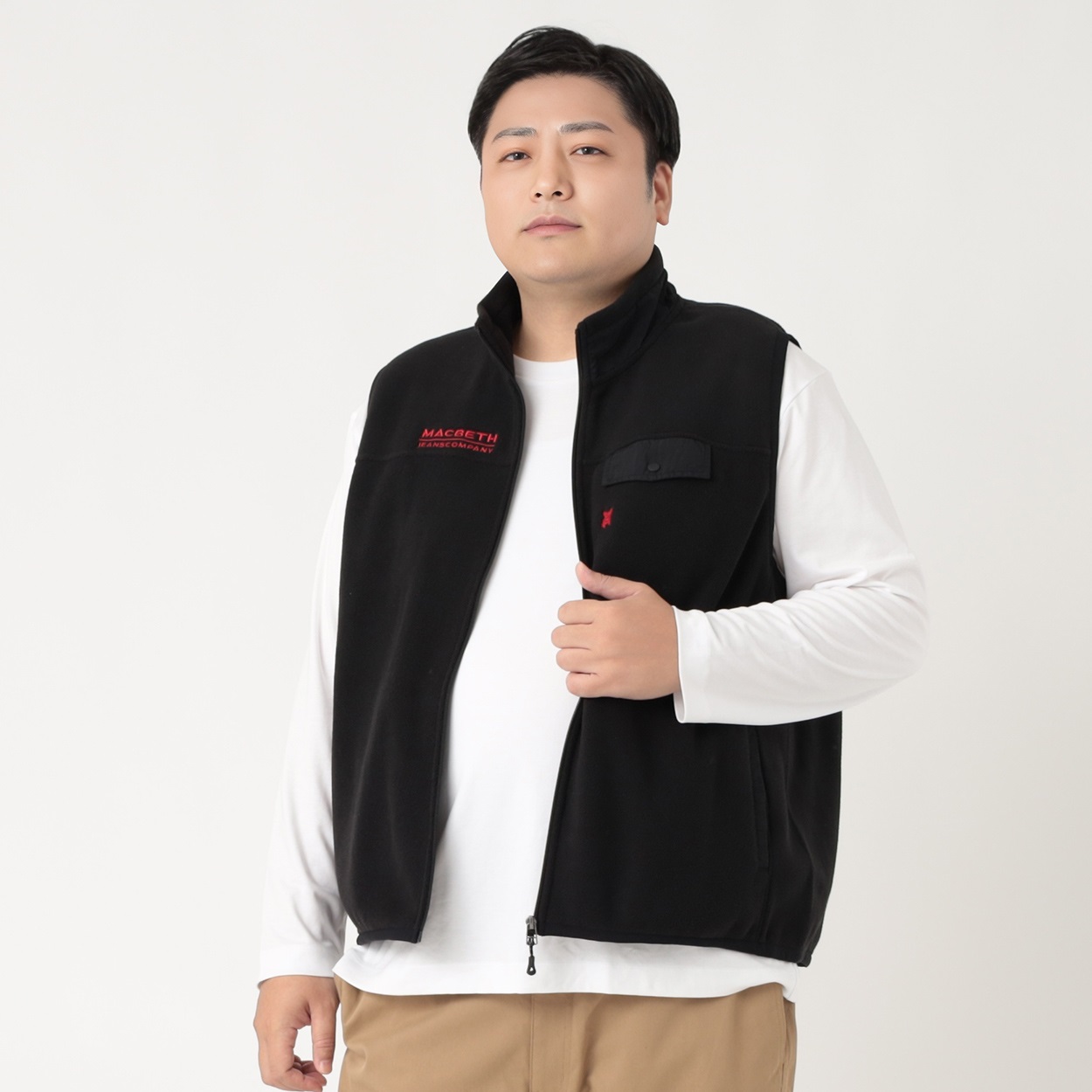 MACBETH(マクベス) 大きいサイズ フリースベスト メンズ | イオン