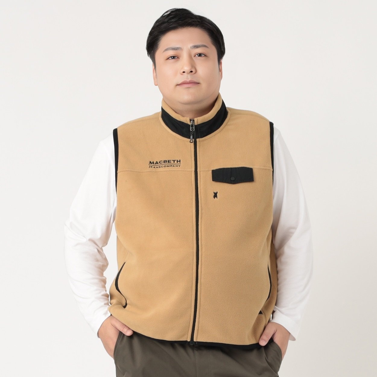 MACBETH(マクベス) 大きいサイズ フリースベスト メンズ | イオン