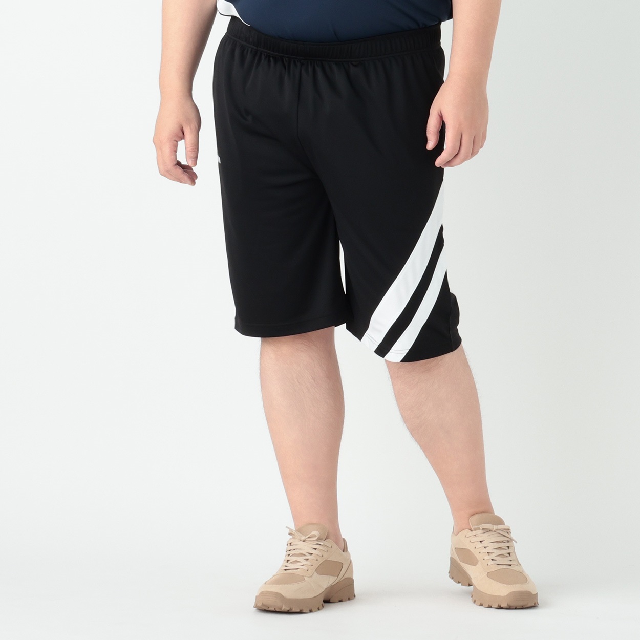 大きいサイズ UMBRO ラインパンツ メンズ(クロ-5L)