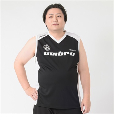 大きいサイズ UMBRO ノースリーブTシャツ メンズ GREATESS(グレイテス)(クロ-3L)