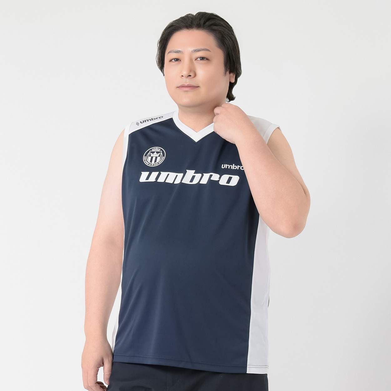大きいサイズ UMBRO ノースリーブTシャツ メンズ GREATESS(グレイテス)(コイアオ-4L)