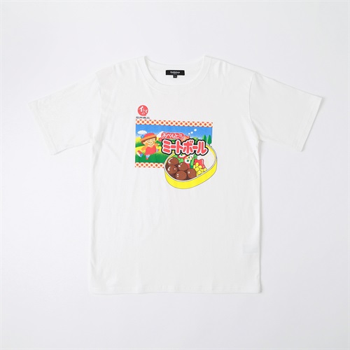 大きいサイズ企業コラボTシャツ[イシイのおべんとクン ミートボール